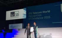 国内唯一 阿里云荣获得2015世界电信展优秀企业奖