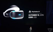 索尼公布PSVR上市时间 今年10月13日发售