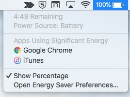 MacOS升级后不再显示剩余电量可用时间 被指为遮羞之举
