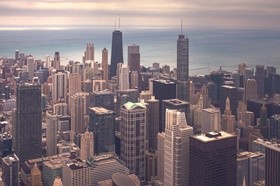 芝加哥的天际线