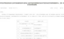 秦淮数据集团入选首批北京市绿色数据中心示范名单