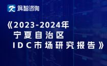 2023-2024年宁夏自治区IDC市场研究报告